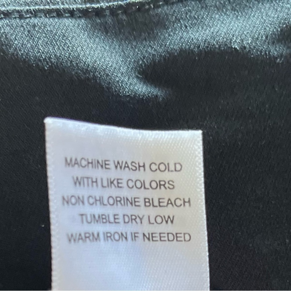 Fresh Produce Woman's Black Sophia Stretch Sophia Capri Sz Lr - Picture 6 of 6